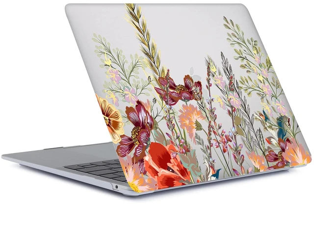 Alt view image 3 of 5 - Case Compatible with MacBook Retina 12 Inch(Model A1534, Release 2017 2016 2015),Plastic Hard Shell Protective Cover & Keyboard Skin for MacBook 12 Inch with Retina Display - Flower