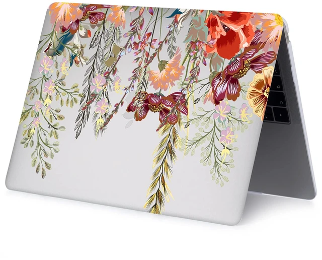 Alt view image 5 of 5 - Case Compatible with MacBook Retina 12 Inch(Model A1534, Release 2017 2016 2015),Plastic Hard Shell Protective Cover & Keyboard Skin for MacBook 12 Inch with Retina Display - Flower