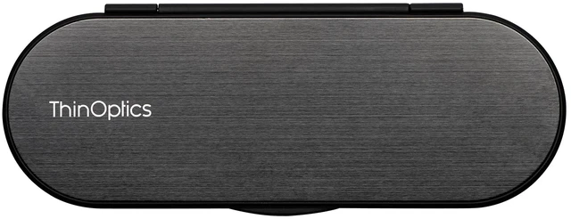Main image of Always With You ThinOptics Case for Blue Light Blocking Reading Glasses for Computers & Screens - Ultra Lightweight and Durable - Metal Case Only