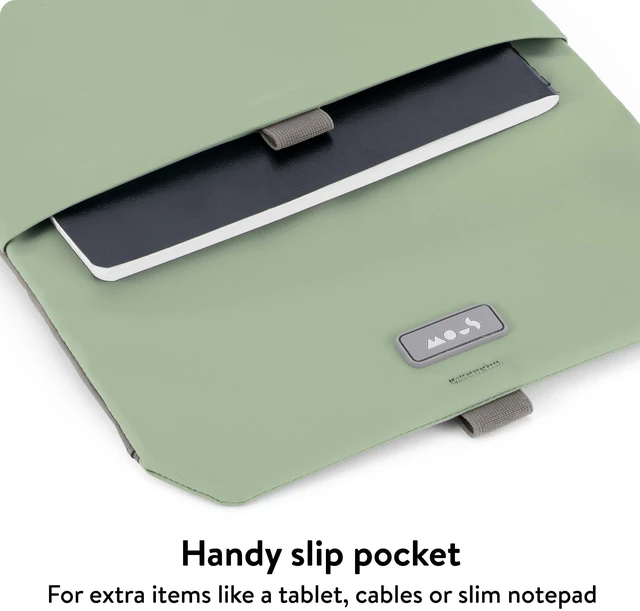 Alt view image 5 of 5 - Mous Laptop Bag 14 inch Case - Universal Laptop Sleeve - Sage