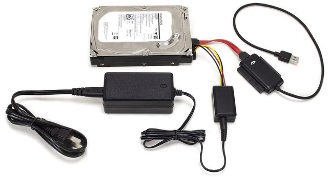 Alt view image 5 of 5 - NewerTech Universal Drive Adapter USB Adapter for IDE, ATA, and SATA Drives
