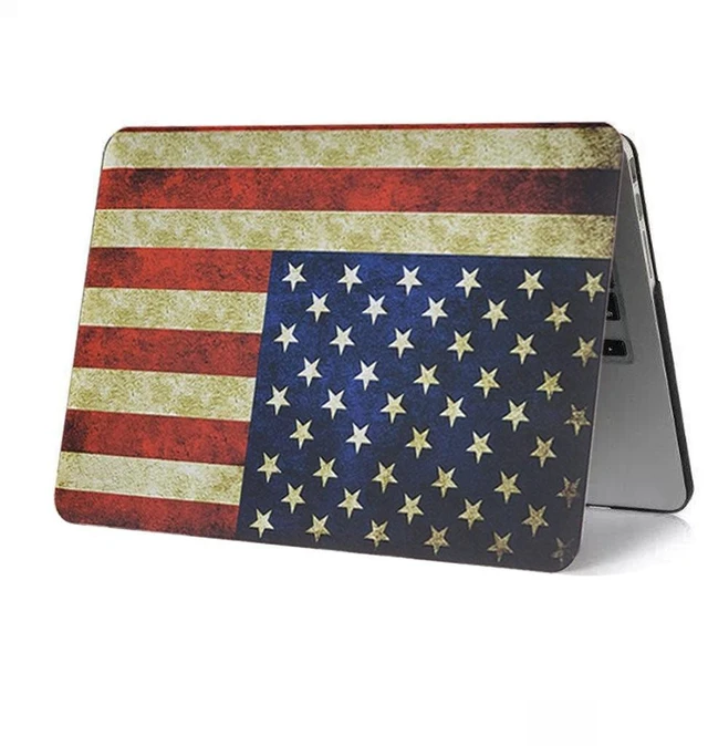 Alt view image 5 of 5 - UESWILL 4in1 kit Case for MacBook Pro (Retina, 15 inch, 2012-2015), US Flag