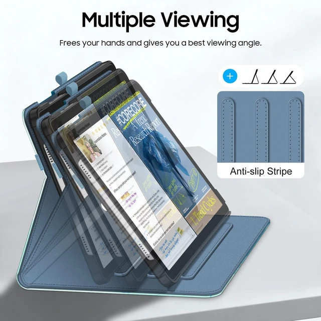 Alt view image 3 of 5 - Fintie Multi-Angle Viewing Case for Samsung Galaxy Tab A11+/ A9+ 11 Inch