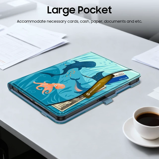 Alt view image 5 of 5 - Fintie Multi-Angle Viewing Case for Samsung Galaxy Tab A11+/ A9+ 11 Inch