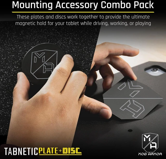Alt view image 2 of 5 - Mob Armor TabNetic Combo Pack Magnetic Tablet Mount Solution