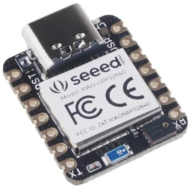 Main image of Seeed Studio XIAO nRF52840 Sense - Supports Arduino/CircuitPython - Bluetooth5.0 NFC with Onboard Antenna, MCU with 6-axis IMU Works with Sidewalk