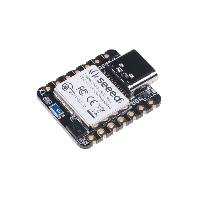 Alt view image 3 of 5 - Seeed Studio XIAO nRF52840 Sense - Supports Arduino/CircuitPython - Bluetooth5.0 NFC with Onboard Antenna, MCU with 6-axis IMU Works with Sidewalk