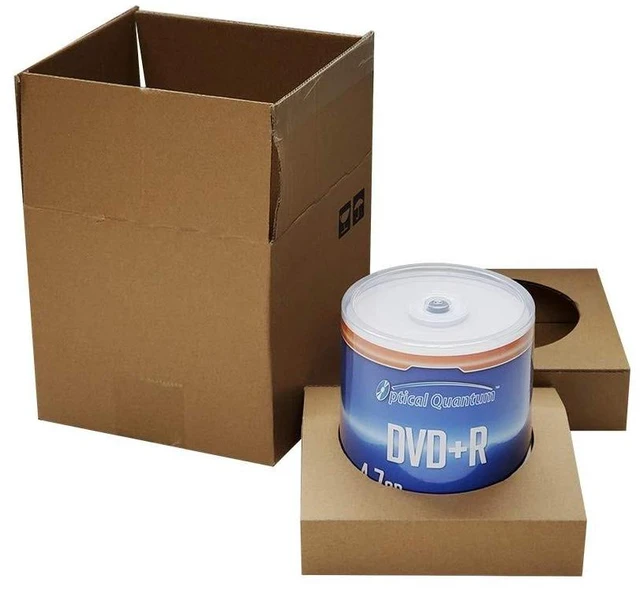 Alt view image 2 of 5 - Optical Quantum DVD+R 4.7GB 16X White Inkjet Printable DVDs, 100-Pack