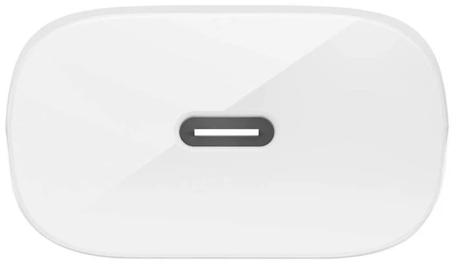 Alt view image 2 of 5 - Belkin USB-C Wall Charger 18W (iPhone Fast Charger for iPhone 11, 11 Pro, 11 Pro Max, XS, XS Max, XR, X, 8, 8 Plus, iPad Pro 10.5-inch, 12.9-inch 2nd gen) (F7U096dqWHT)