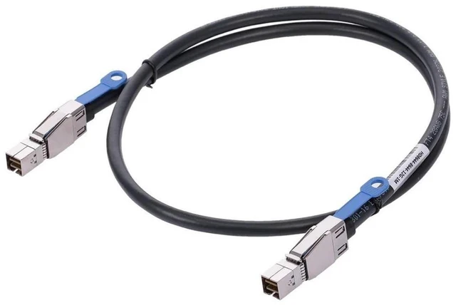 Main image of chenyang Mini SAS SFF-8644 to SFF-8644 High Density HD Data Server Raid Cable 0.5M