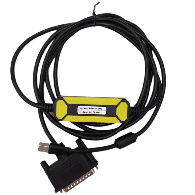 Alt view image 2 of 5 - zoyfayl USB-FANUC CNC Programming Cable, USB to RS232 Data Transfer USBConvert DB25 Pin Download Cable for CNC Fanuc