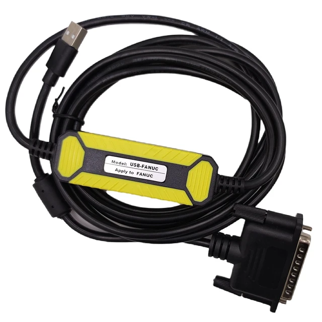 Alt view image 3 of 5 - zoyfayl USB-FANUC CNC Programming Cable, USB to RS232 Data Transfer USBConvert DB25 Pin Download Cable for CNC Fanuc