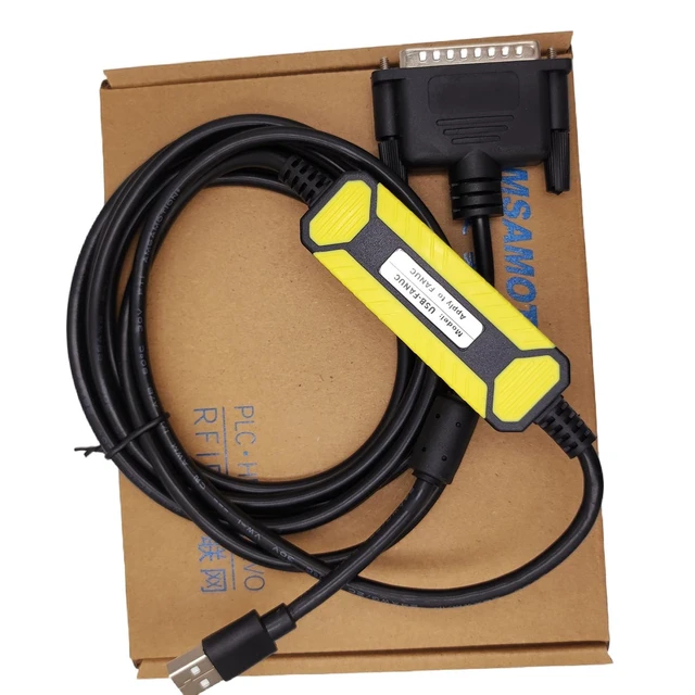 Alt view image 4 of 5 - zoyfayl USB-FANUC CNC Programming Cable, USB to RS232 Data Transfer USBConvert DB25 Pin Download Cable for CNC Fanuc
