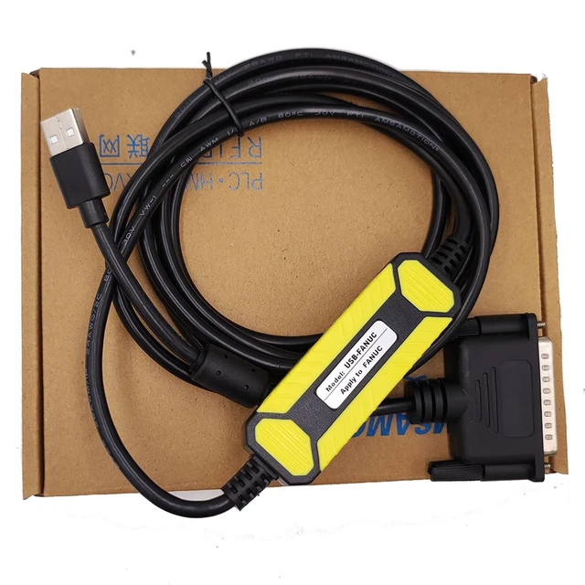 Alt view image 5 of 5 - zoyfayl USB-FANUC CNC Programming Cable, USB to RS232 Data Transfer USBConvert DB25 Pin Download Cable for CNC Fanuc