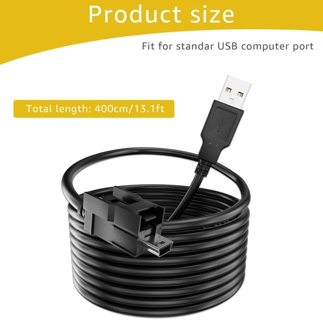 Alt view image 2 of 5 - Yubunt 404032 USB Cable Replacement for Nexiq USB Link 2 3 for Cummins Inline 7, Compatible with Standard USB Computer Ports(2 Pcs)