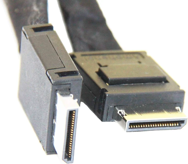 Alt view image 5 of 5 - Valuegist OCuLink PCIe 4.0 Cable, Male to Male, 8Gbps Data Transfer, SFF-8611 4i Extension Cable for eGPU and SSD (39, Inches)