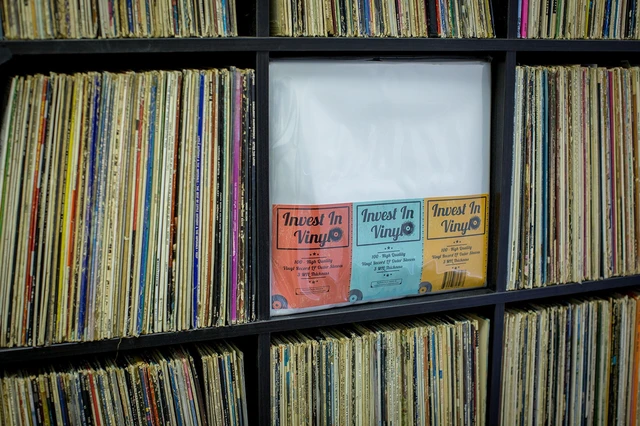 Alt view image 3 of 5 - Invest In Vinyl 100 Clear Plastic Protective LP Outer Sleeves 3 Mil. Vinyl Record Sleeves Album Covers 12.75" x 12.5" Provide Your LP Collection with The Proper Protection