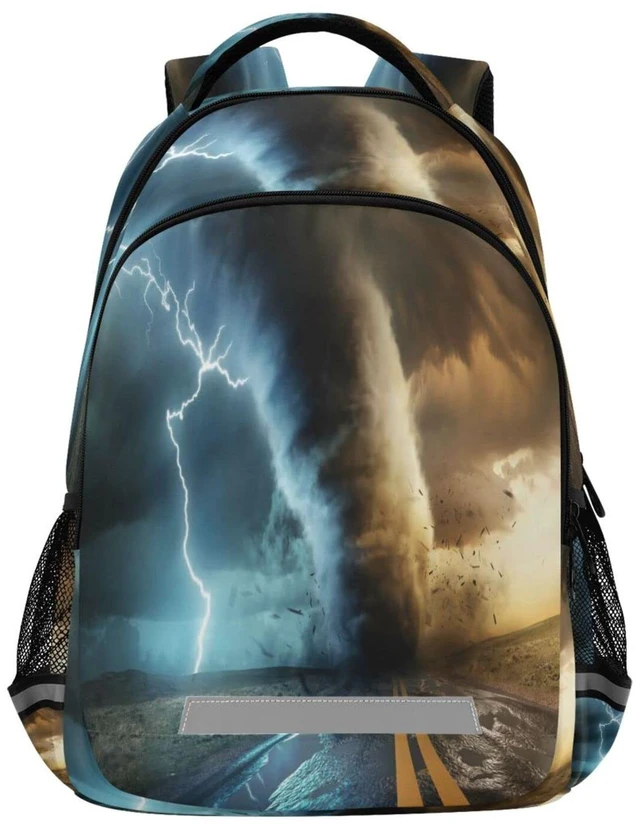 Main image of Vozoza Powerful Tornado Backpack for Girls Kids Boys School Bookbags,Student Laptop Backpack Carrying Bag Casual Travel Packs