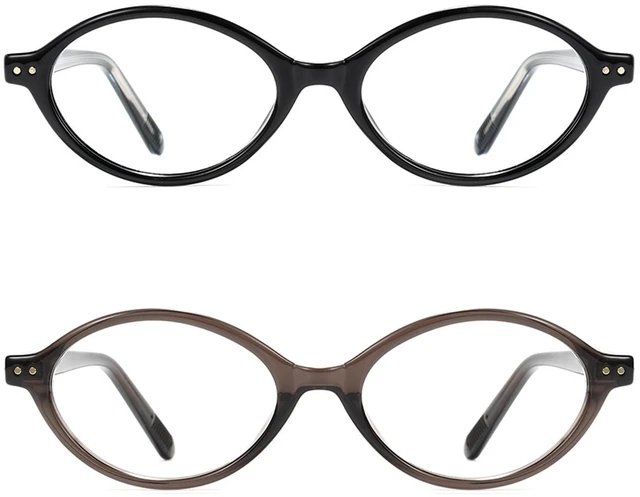 Main image of Slocyclub 2pack Oval Blue Light Blocking Glasses for Women