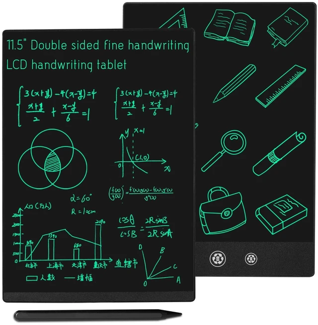 Main image of LCD Writing Tablet 11.5 Inch Double Display