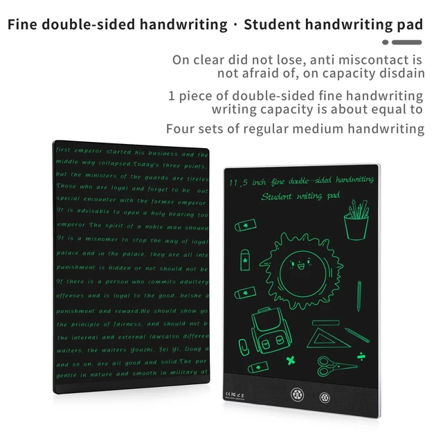 Alt view image 2 of 5 - LCD Writing Tablet 11.5 Inch Double Display