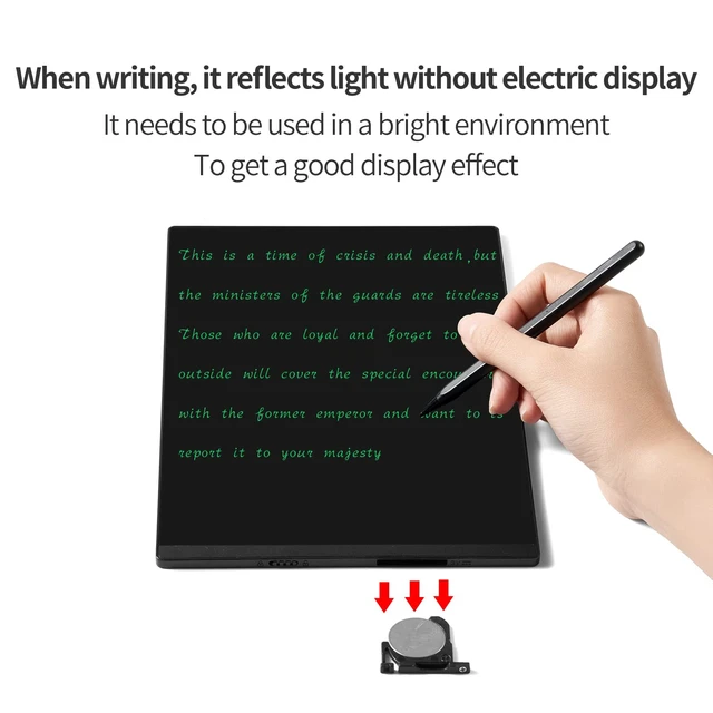 Alt view image 3 of 5 - LCD Writing Tablet 11.5 Inch Double Display