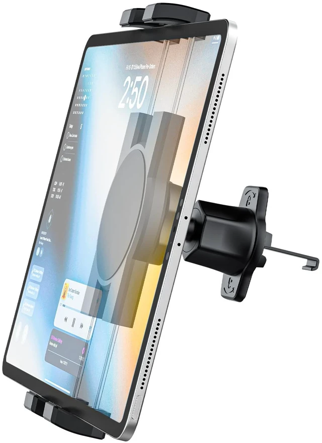 Main image of Phichy Air Vent Car Tablet Mount for for 4.7-13" Phone & iPad - Car Vent Tablet Holder for Car with Aluminum Upgraded Clip, Compatible with iPad Pro/Air/Mini, Galaxy Tabs, iPhone, Tablets