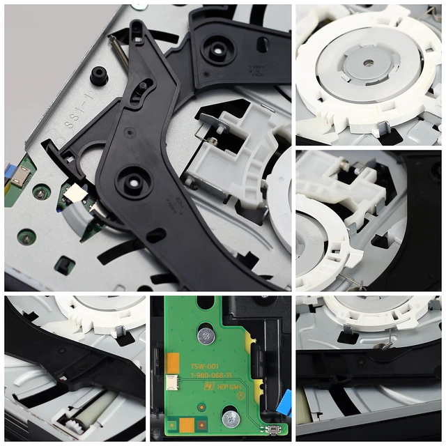 Alt view image 4 of 5 - Gorliskl Blu-Ray DVD ROM Disc Drive Replacement for PlayStation 4 PS4 CUH-1200 CUH-1215A CUH-1215B CUH-12XX Series,with TSW-001 PCB Board and Opening Tool