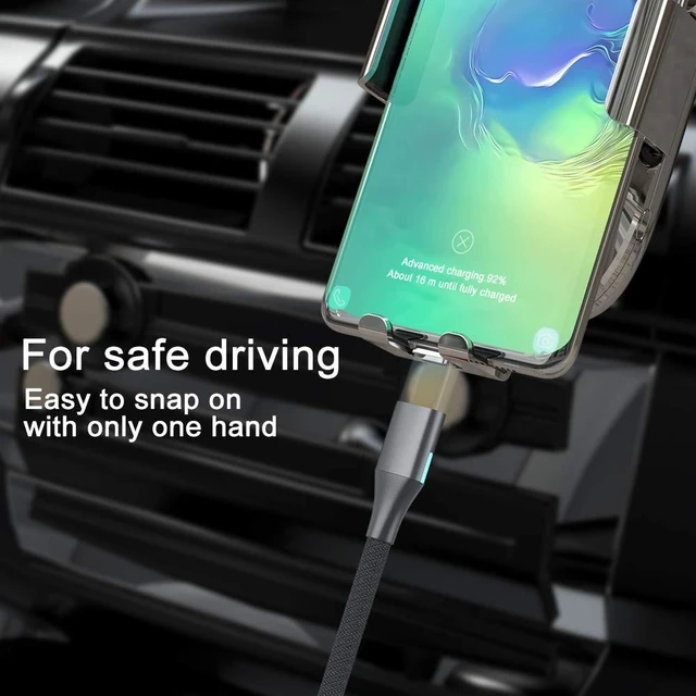 Alt view image 4 of 5 - N. NETDOT Gen 10 Magnetic Charging Cable, Fast Charging, Compatible with USB-C and Micro-USB Phones, 10 Tips Included (5 Pack,1ft/3.3ft/5ft/6.6ft/6.6ft)