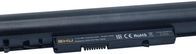 Alt view image 3 of 5 - GHU New 33Wh 2200 mAh Battery for LA04 776622-001 728460-001 752237-001 HSTNN-UB5M HSTNN-UB5N HSTNN-Y5BV fit for HP Pavilion Touchsmart 14 15 15-F272WM 15-F233WM
