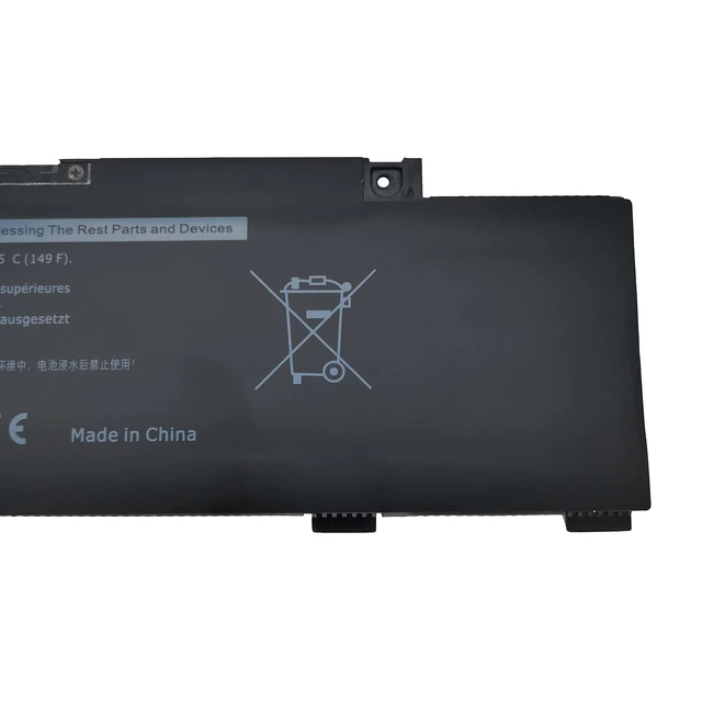 Alt view image 3 of 5 - Fully., Fully 266J9 Replacement Laptop Battery Compatible with Dell G3 3590 3500 G5 5500 5505 Inspiron 5490 Series Notebook 0M4GWP M4GWP 0PN1VN PN1VN - 11.4V 51Wh4255mAh