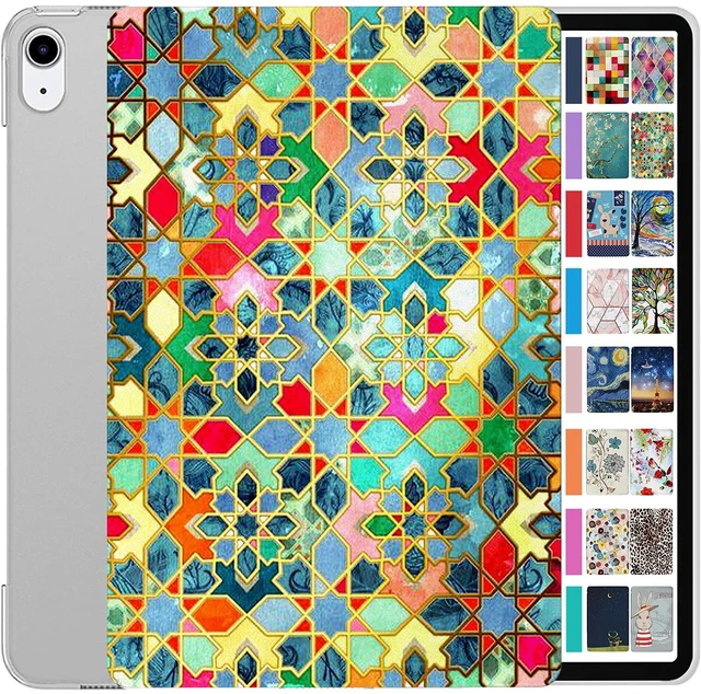 Main image of DuraSafe Cases Compatible with iPad 2022 10.9 inch 10th Generation Case A2696 A2757 A2777 MPQ13LL/A MPQ33LL/A MPQ03LL/A MPQ23LL/A MPQ93LL/A MPQC3LL/A MPQ83LL/A MPQA3LL/A MQ6K3LL/A MQ6L3LL/A - Damask