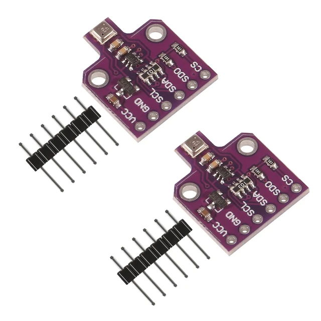 Main image of ACEIRMC BME680 Digital Temperature Humidity Pressure Sensor Breakout Board Compatible for Arduino Raspberry Pi ESP8266 3~5VDC BME680 (2pcs)