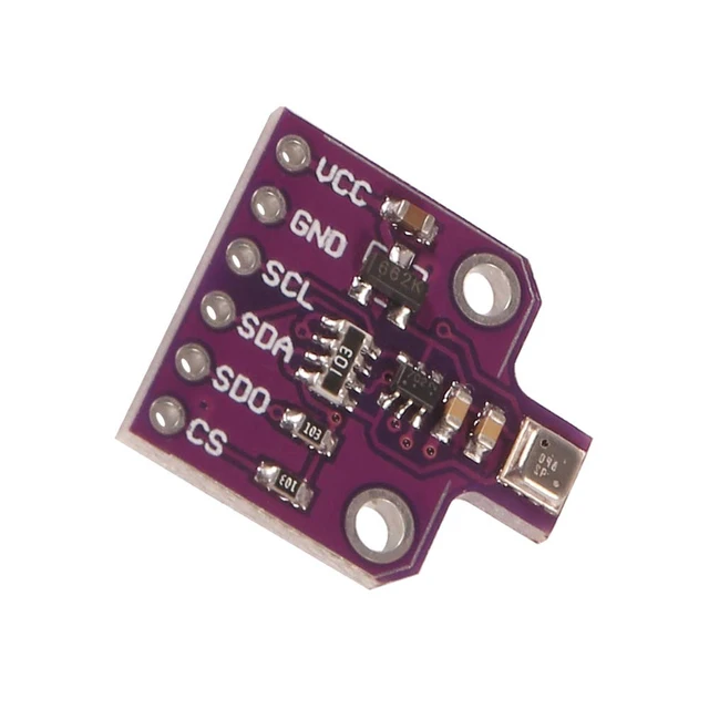 Alt view image 4 of 5 - ACEIRMC BME680 Digital Temperature Humidity Pressure Sensor Breakout Board Compatible for Arduino Raspberry Pi ESP8266 3~5VDC BME680 (2pcs)
