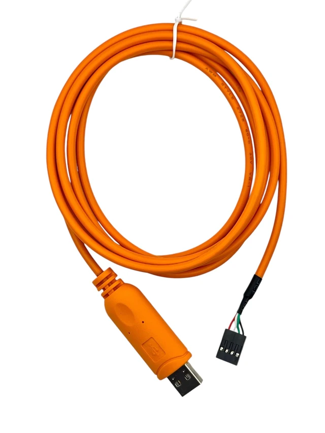Alt view image 2 of 5 - Aexus FTDI 4 PIN Serial Console Cable for Aruba ^^ FTDI 3.3V TTL ^^ USB Type A to 4 Pin Serial ^^ 6 ft (1.8M) ^^ HPE JW071A ^^ AP-CBL-SER ^^ for Aruba Wireless Access Point