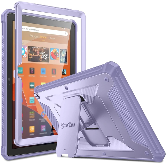 Main image of Fintie Shockproof Case for 10.1" Fire HD 10 13th Gen 2023, Lilac Purple