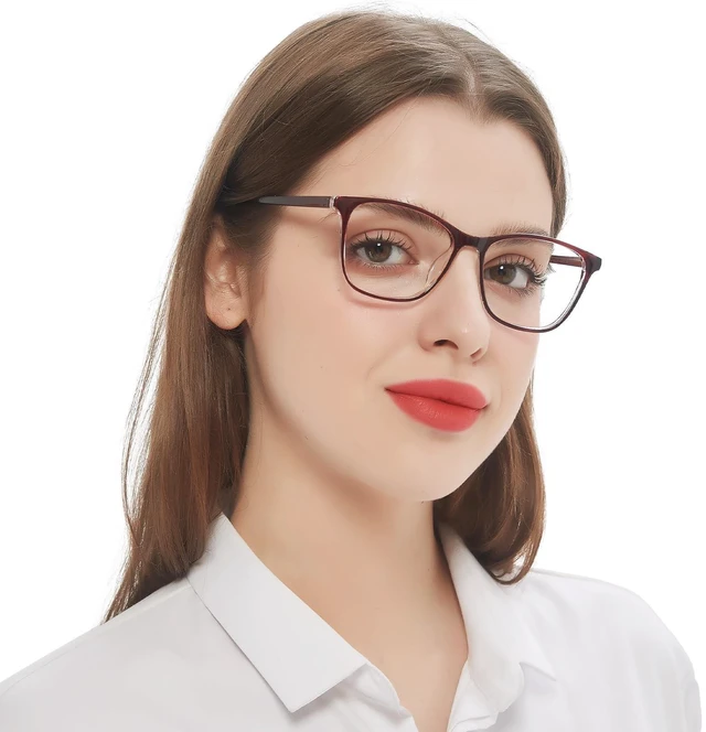 Main image of OCCI CHIARI Blue Light Glasses for Women Non Prescription Glasses Fashion Eyewear Full Rim Optical Frame UV