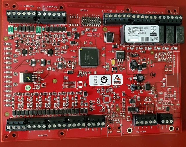 Alt view image 2 of 2 - RS2 Technologies MR52-S3 Series 3 Dual Reader Interface Module Board
