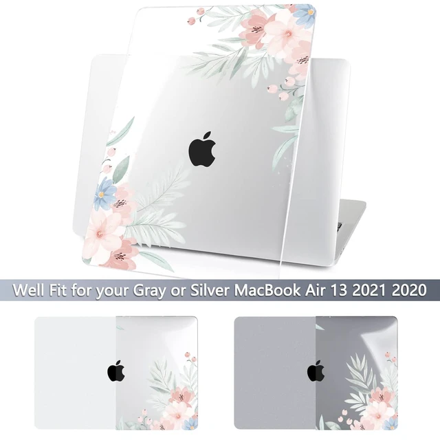 Alt view image 2 of 5 - Batianda LumiArt Case for MacBook Air 13 inch 2018-2020, Lovely Flowers