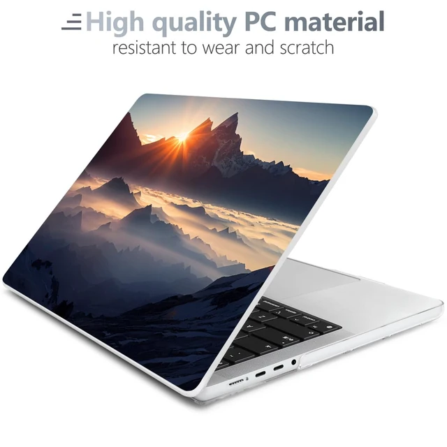 Alt view image 2 of 5 - Batianda AstroGrid Case for MacBook Pro 16 Inch 2026-2021, Sunrise