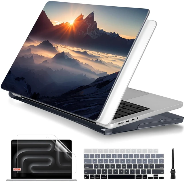 Main image of Batianda AstroGrid Case for MacBook Pro 16 Inch 2026-2021, Sunrise