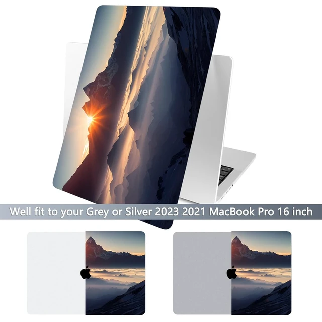 Alt view image 3 of 5 - Batianda AstroGrid Case for MacBook Pro 16 Inch 2026-2021, Sunrise