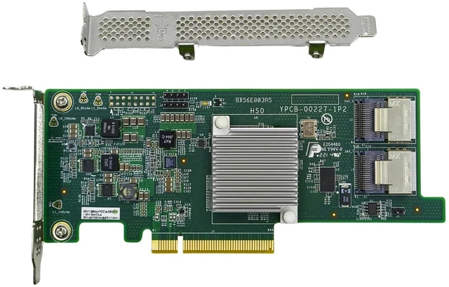 Main image of KCMconmey LSI 9207-8i Controller HBA Card, LSI 2308 SATA SAS Host Bus Adapter. 2 * SFF-8087 Internal 6Gbps, PCI-e 3.0 x8. IT Mode Firmware. Non RAID.