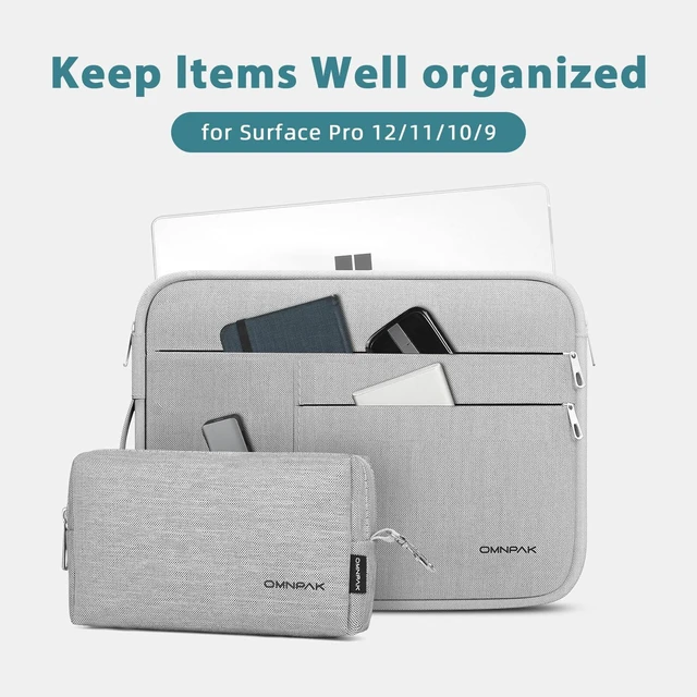 Alt view image 3 of 5 - Omnpak Laptop Sleeve Case for Surface Pro 11/10/9/8/7, Recycled PET