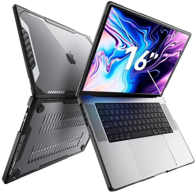 Main image of SUPCASE for MacBook Pro 16 Inch Case 2026-2021, Anti-Scratch, Black