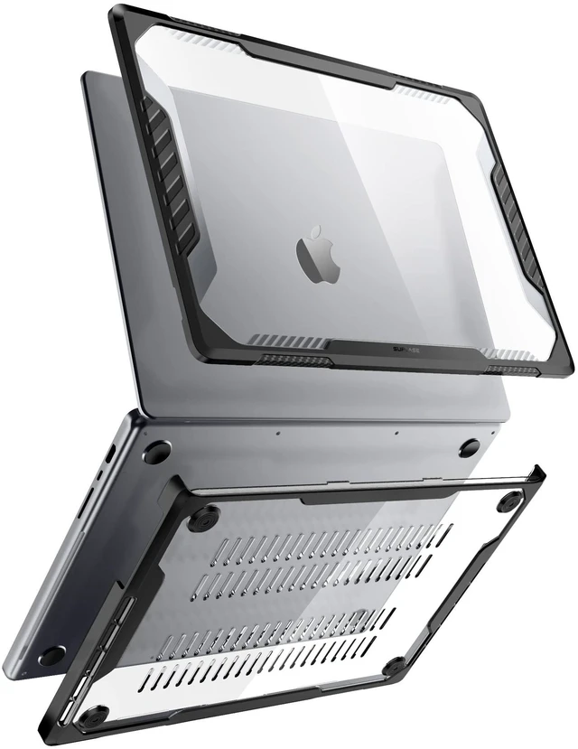 Alt view image 3 of 5 - SUPCASE for MacBook Pro 16 Inch Case 2026-2021, Anti-Scratch, Black