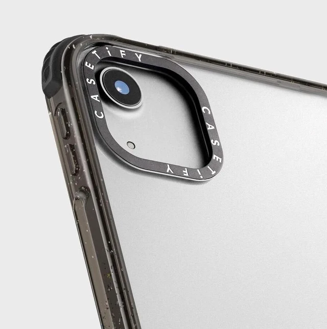 Alt view image 2 of 4 - CASETiFY Impact Case for iPad Pro 11" (3rd/4th Gen) - Spring Botanicals 2 - Clear Black