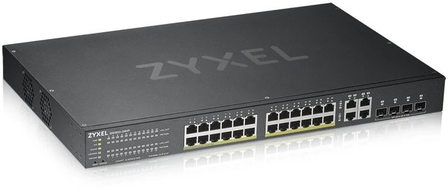 Main image of Zyxel 24 Port Network Ethernet Switch ^^ Smart Managed PoE+ ^^ GS1920-24HPV2