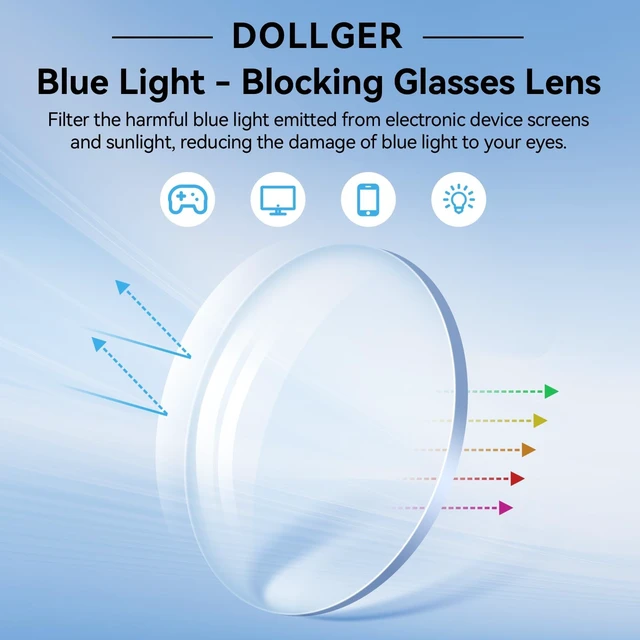 Alt view image 5 of 5 - Dollger Pink Blue Light Glasses for Women Cat Eye Computer Eyeglasses