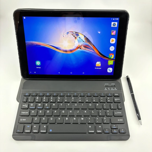 Alt view image 2 of 5 - Android Tablet,10.1inch Tablet PC with Keyboard & Cases, 8-Core CPU, T860 GPU, 3GB+128GB(TF 256G), 4G LTE Dual SIM, BT5.0, GPS, WiFi 5, Face Unlock, Dual Cameras, 5000mAh Battery (Green, G2)